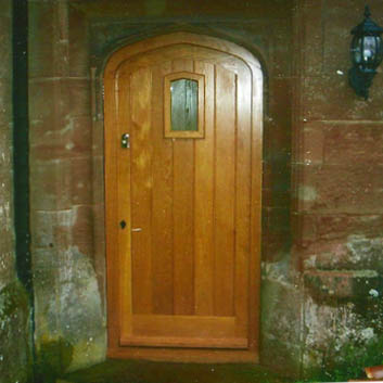 Handmade Timber Doors Conservation Area - click for more details