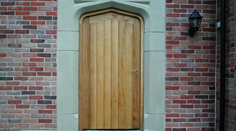 Handmade Oak Door and Frame