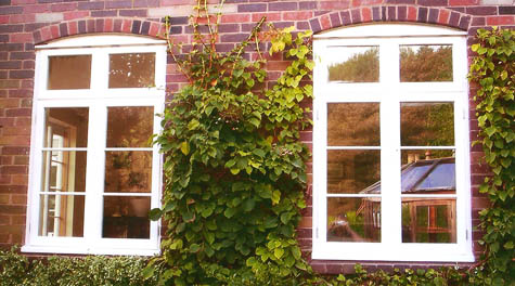 Replacement Handmade Hardwood Sapele Windows With Double-glazing and Kirkpatrick Wrought Iron Architectural Ironmongery